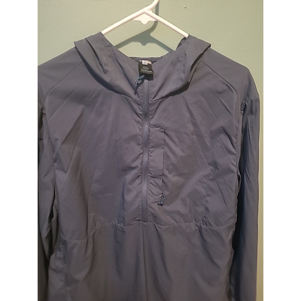 Flylow Lightweight Hooded Hiking Windbreaker Waterproof‎ Half Zip Men's Medium - Picture 2 of 8